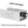 SCR Voltage Regulator 10000W Ultra High PowerSpeed Controller Dimmer Thermostat AC 110V 220V Voltage Regulator Speed Temperature Controller Speed Controller Dimmer Thermostat