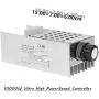 SCR Voltage Regulator 10000W Ultra High PowerSpeed Controller Dimmer Thermostat AC 110V 220V Voltage Regulator Speed Temperature Controller Speed Controller Dimmer Thermostat