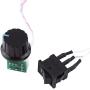 Dc Motor Speed Controller DC 10-50V 40A PWM Motor Speed Controller Switch, Bidirectional DC Motor Speed Controller, Motor Controller with Adjustable Potentiometer