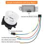 3 Pins Blower Motor Resistor Connector Compatible with Chevy GMC Silverado Tahoe Suburban Sierra Yukon,Replace Wiring Harness for 8e5h-19e624-a, 89018778, 89019351, 1581773
