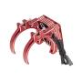 DKKY Aluminum Motor Cooling Fan 40-43mm Adjustable Dual Motor Mounts for ARRMA Axial TRAXXAS 1/10 RC Car 4274 4068 4268 Motor (Red)