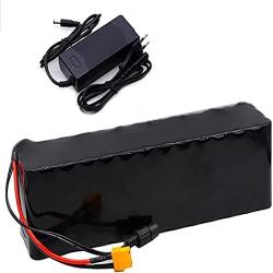 Grideto E-Bike Lithium Ion Battery Pack 60V 20Ah 18650 16S3P Built in 30A BMS with Charger Same Port Suitable for Below 1000W Motors Electric Scooter Lithium Battery Pack