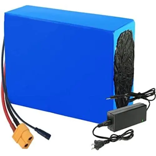 Jieoto 36V E-Bike Battery 10.4AH 12AH 10S4P Lithium-ion Ebike Battery Pack Customizable High-Ampere BMS Board Battery Fit for 100W 200W 250W 350W 500W Motor with 42V 2A Charger