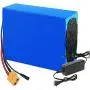 Jieoto 36V E-Bike Battery 10.4AH 12AH 10S4P Lithium-ion Ebike Battery Pack Customizable High-Ampere BMS Board Battery Fit for 100W 200W 250W 350W 500W Motor with 42V 2A Charger