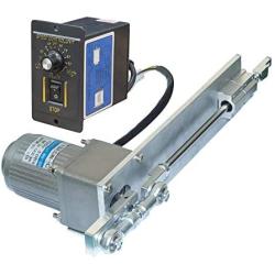 BEMONOC 110V Reciprocating Gear Motor, DIY Design AC Linear Actuator Stroke 100mm 4inch 108 RPM & 15W AC Speed Controller Kits Professional Learning Operations