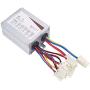 Motor Controller 24v 500w Brushed Controller Box Battery Connector Aluminum Alloy Brushed Bike Brush Motor Control Box