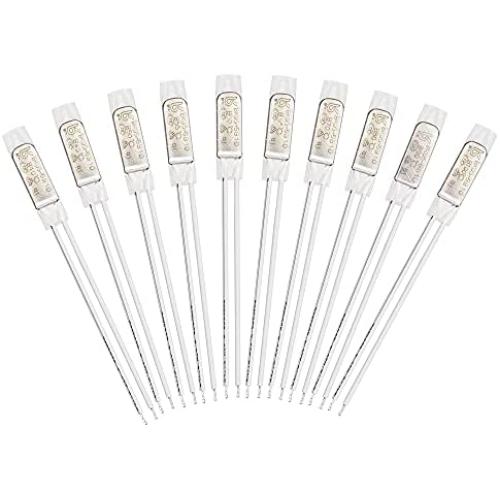 uxcell 10pcs KSD9700 Thermostat, N.C 40-100°C(104-212°F) Temperature Control Switch Assortment Kits