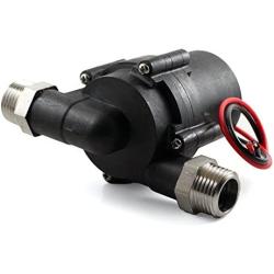 12VDC - Wort Pumps - Can handle temperatures up to 230F and Pressures up to 145PSI - With three-phase ECM brushless DC motor. FDA, REACH,CE, RoHS, ISO9001 certificated (2.2 GPM)