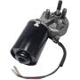 BEMONOC High Torque PMDC Right Angle Gear Motor 24V Reversible 50 RPM (Right Gear-Box) Barbecue Grill Motor with Double Flat Shaft