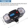 KEDAKEJI 200A Circuit Breaker with Manual Reset,12-48 Volt DC, 0-8 Gauge Trolling Motor Auto Car Stereo Audio Inline Fuse Block Holders Inverter for Automotive Rv Marine Boat(200Amp)