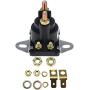 DVPARTS 12V Starter/Power Trim Solenoid 96158T 89-818864T 89-846070 89-94318 89-96158 89-96158T 89818864T 89846070 8994318 8996158 8996158T for Mercury Mariner Outboard Motors 35-275 HP Sierra 18-5817