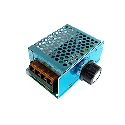Régulateur de vitesse de moteur réglable avec contrôle de gradation, thermostats, haute puissance 4000W 110V-220V AC SCR Régulateur de vitesse de moteur réglable avec contrôle de gradation, thermostats, haute puissance 4000W 110V-220V AC SCR