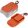 Power Wheels Adapter for Ridgid AEG 18V Hyper li-ion Battery Dock Power Connector Rigid 12 Gauge Robotics