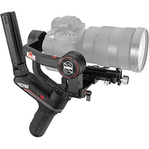 Zhiyun Weebill S 3-Axis Gimbal for Mirrorless and DSLR Cameras Like Sony A7M3, 300% Improved Motor Than Zhiyun Weebill Lab A4 Compact Size 14-Hour Runtime