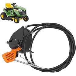 Ymiko Motorcycle Throttle Choke Control Cable Replacement for John Deere X500 X520 X540 Throttle Choke Cable Control AM136026