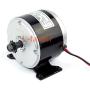 L-faster 24V 250W Electric High Speed DC Motor with Controller Electric Mini Scooter Brushed Motor and Regulator Belt Drive Motor Kit