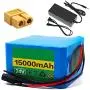 Wnicek 24V 15Ah Lithium Battery Pack 15000mAh E-Bike Li-ion Battery Fit for 200W-500W E-Bike Motor for Electric Bicycle Mobility Scooter Electrical Tools with BMS and Charger