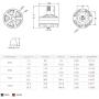 SKYRC X2204 KV2300 CW / CCW Brushless Motor Multirotor Motor with Screws for RC Quadcopter