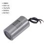 uxcell CBB60 Run Capacitor 18uF 450V AC 2 Wires 50/60Hz Cylinder 75x42mm for Air Compressor Water Pump Motor