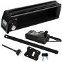 Jieoto Electric Bicycle Battery 36V/48V 20AH Rechargeable Lithium Ion Batteries with 3A Charger and BMS Protection Board for Ebike 250W 350W 500W 750W 1000W Motors