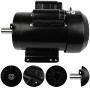 3HP Electric Motor 1750RPM Farm Duty Single Phase Motor 4 Pole 1-1/8