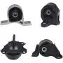 JDMON Compatible with 4Pcs Engine Motor Mount Honda Civic 1.7L Automatic Trans 2001 -2005 Compatible with A4511 A6588 A6591 A6595
