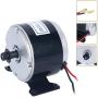 YaeTek 24V Electric Motor Brushed 250W 2650RPM Chain For E Scooter Drive Speed Control