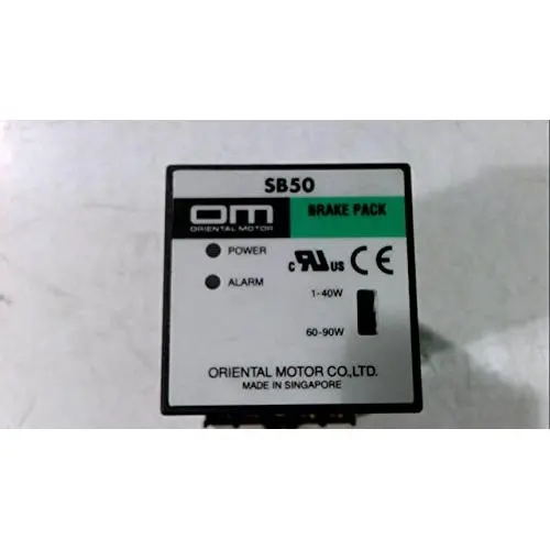 ORIENTAL MOTOR SB50 Brake Pack, 24VDC, Controller Module, 0.06AMP, Discontinued by Manufacturer