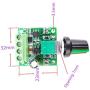 2 /Package PWM motor governor DC1.8V 3V 5V 6V 12V 2A DC motor governor Variable speed pulse width modulator