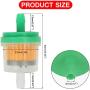 GREHUA Green Gas Fuel Filter Petrol Tube Line for Gy6 49cc 50cc SSR110 125 Coolster Sunl Roketa TaoTao Kazuma Falcon 90 Baja Dongfang Qingqi Kawasaki Buyang Xmotor GoKart ATV Scooter Motorcycle