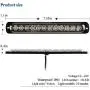 Yifengshun 12-LED Amber Emergency Strobe Light Bar, 18 Flashing Modes Ultra Thin Surface Mount Flashing Grille Light Beacon Hazard Warning Lights for Car Vehicle SUV Truck Pickup ATVs (2pcs)