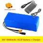 Wnicek 36V Ebike Lithium Battery 10AH Scooter Battery Pack with Charger and BMS for 250W 350W 500W 750W Motor for Electric Bicycle Scooter Electrical Tools Airplane Model