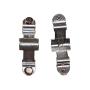 IndusTec Momentary Motor Reverse Polarity Winch Rocker Switch DC Control DPDT 20A 12V 24V (On)-Off-(On) 4 Pin 3 Position Double Pole Double Throw