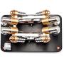 Sunnytech Hot Air Stirling Engine Motor Educational Electricity 4 Cylinders Generator Colorful LED M16-V4-D