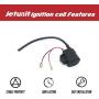 6R3-85570-01/00-00 Ignition Coil For Yamaha Outboard 115-130-150-175-200-225 HP 2-Stroke 1990-2009 parts