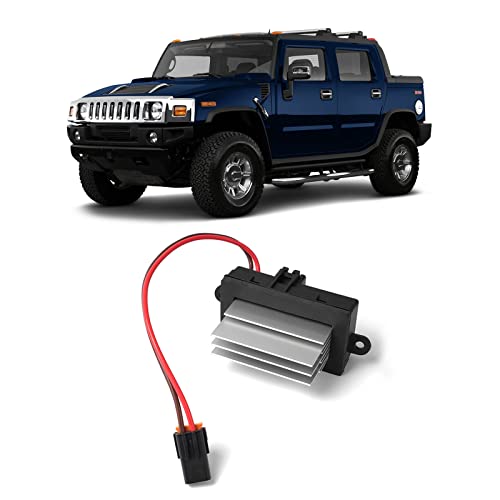 Aumzong Blower Motor Resistor Module Compatible with Hummer H2 2003-2007 Replace 93803637 88986529 15-80388
