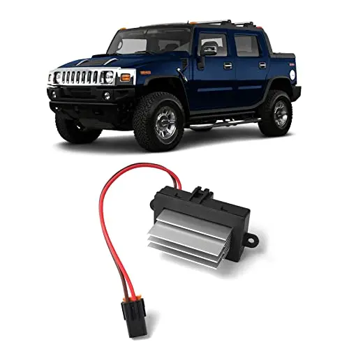 Aumzong Blower Motor Resistor Module Compatible with Hummer H2 2003-2007 Replace 93803637 88986529 15-80388