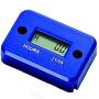 Nine-Rong Digital LCD Inductive Hour Meter Hourmeter Waterproof for Marine Boat SnowBlower Inverter Generator Motorcycle ATV Lawn Mower and Small Gas Engine(Black)
