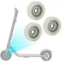 SH-RuiDu 3PCS Nylon Drive Gear 36T Planetary Gears E-Bike Wheel Hub Motor Planetary Gears W/Bearing Equipment Tool Accessory