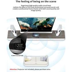 VIVIDSTORM-Indoor Projector Screen with Stand S PRO P 72 inch Portable Foldaway self-Rising Sound Transparent Perforated Light Rejecting Screen Compatible with UST Laser Projector,VWSDSTUST72HP-WB
