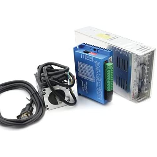 Nema23 2Nm Closed Loop Stepper Servo Motor 2 Phase HSS57 Hybrid Motor Driver 6A & 350W 36V Power Supply