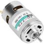 XD-775 12V/24V High Speed Low Noise Double Ball Bearing Brush DC Motor for Many Machine,Small Lathe,Precision Machine Battery Car(24V20000)