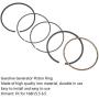 2 Set Piston Rings Fit for 168F/5.5 6.5 Cylinder Piston Gasoline Engine Motor Generator Piston Ring Replacement