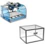 Genmitsu CNC 3018-PROVer Mach3 Router Machine with Mach3 Control + KABA Acrylic CNC Enclosure
