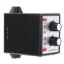 Twin Timer Relay, ATDV-NC On Off Twin Timer Relay Knob Control Time Switch Control Adjustable 6S-60M AC 220V