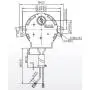 Synchronous motor 220 VAC 4 Poles Free (50SM21-16B)