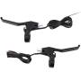 Brake Lever Set ,1 Pair Durable 2 Wires Left & Right E-Bike Electric Brake Lever Replacement Part