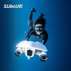 sublue WhiteShark Mix Underwater Scooter Dual Propellers with Camera Mount for Scuba Diving Snorkeling (US Version)