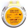 New OEM Produced 6549W1S013A (=6549W1S013K) for LG Microwave Turntable Motor by OEM Mania Replacement Part - SSM-16HR, 120V, 6 RPM, 2.8W, Plastic 3/8