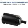 WATERWICH Starter Compatible with Kohler sv590s sv530s Cub Cadet LT1045 LT1042 20 098 11-s Yth20k46 18 19 20 21 HP 2009801-S 2009805-S 2009806-S Replaces 20-098-01 20-098-05 K0H2009805S 20-098-06